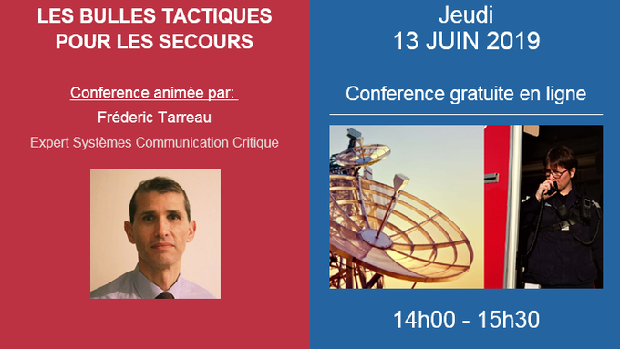 Webinaire sur les bulles tactiques pour les Secours